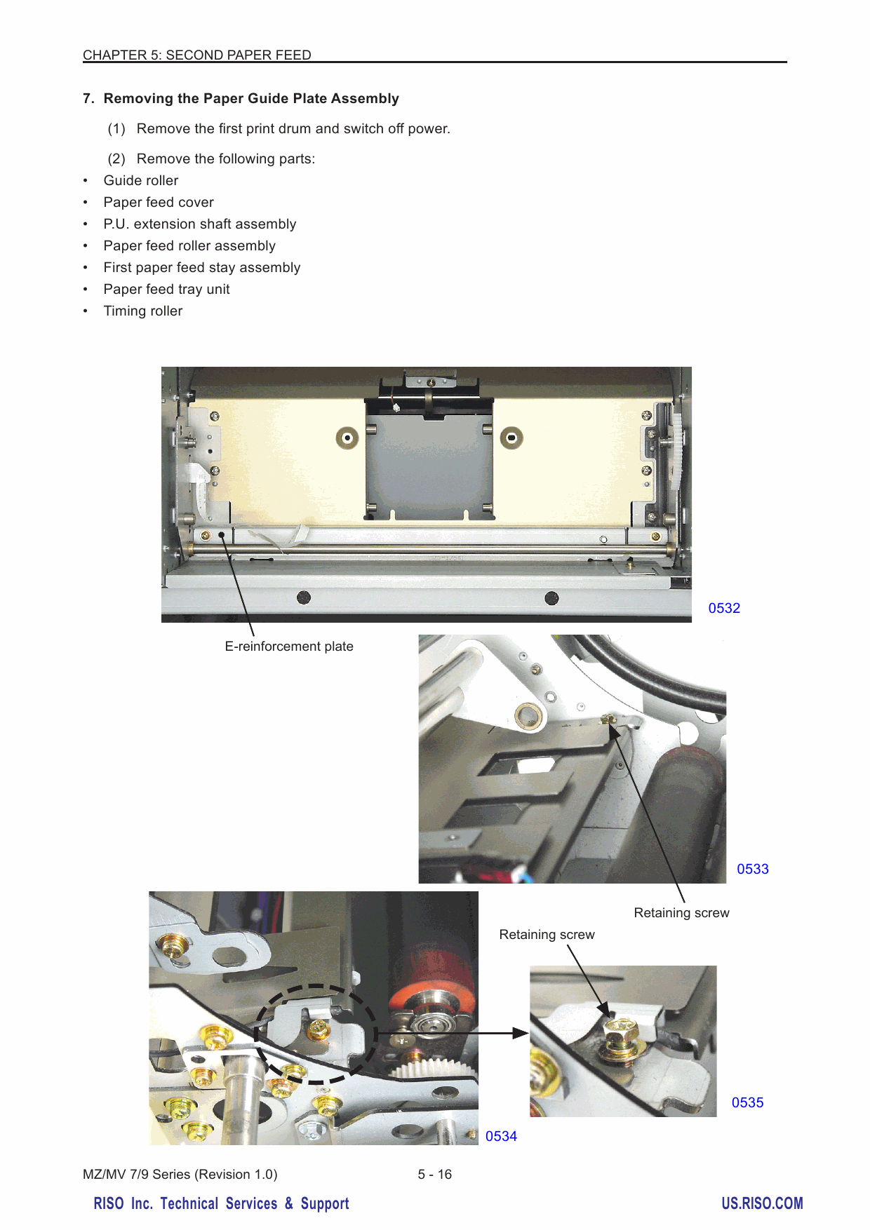 RISO MZ 770 790 970 990 MV-7690 TECHNICAL Service Manual-2